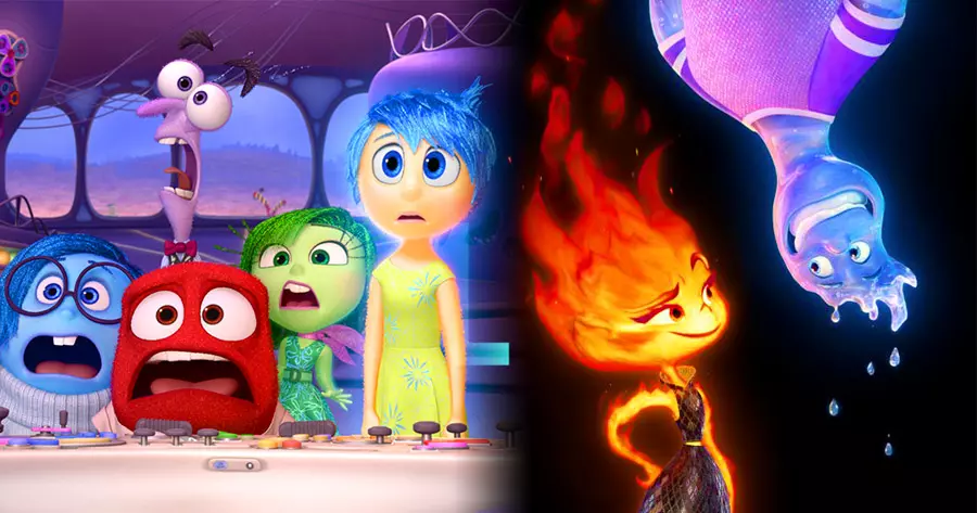 Inside Out & Elemental: What Same Colour Main Characters Are You A Mix Of?