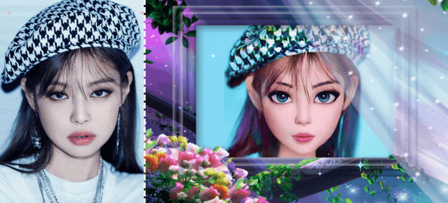 Feel Like A Cartoon Princess In This Fabulous Starry Night Frame ✨