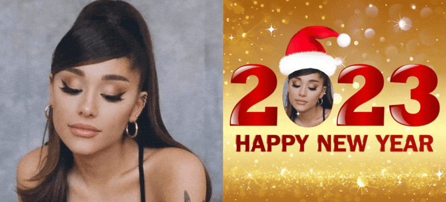 Add Your Selfie A Cute Christmas Hat In This 2023 Frame 🎅