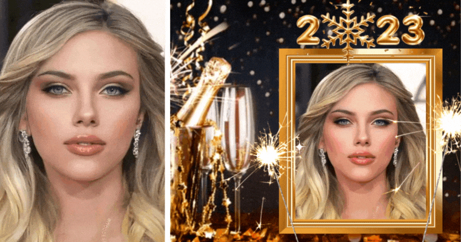New Year Eve Photo Frame - Make Your 2023 Pic Now!