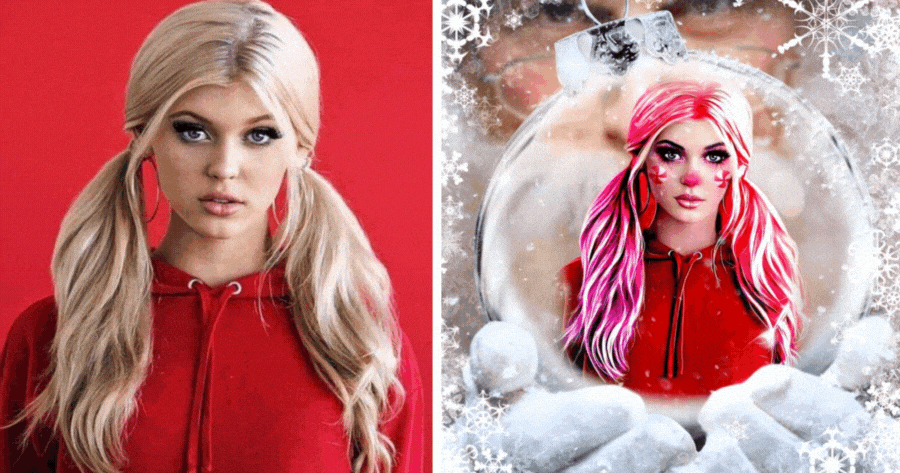 Santa & Snow Globe Filter - Bring Christmas To Your Profile Pic!