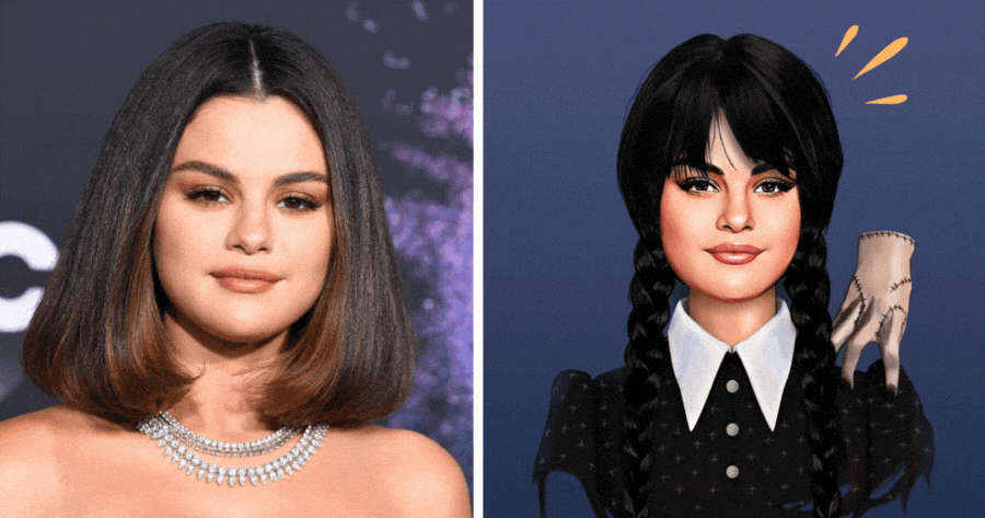 Turn Yourself Into The Amazing Wednesday Addams! - TRENDING Filter