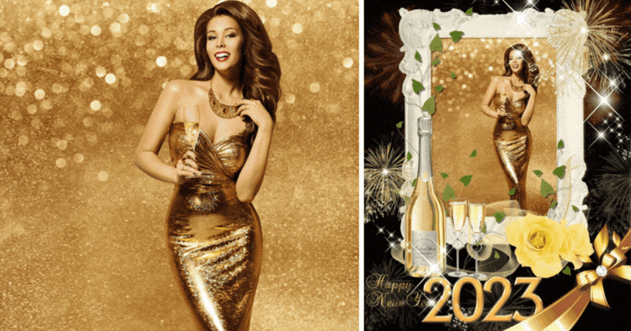 Khung ảnh Tất ni&ecirc;n 2023!