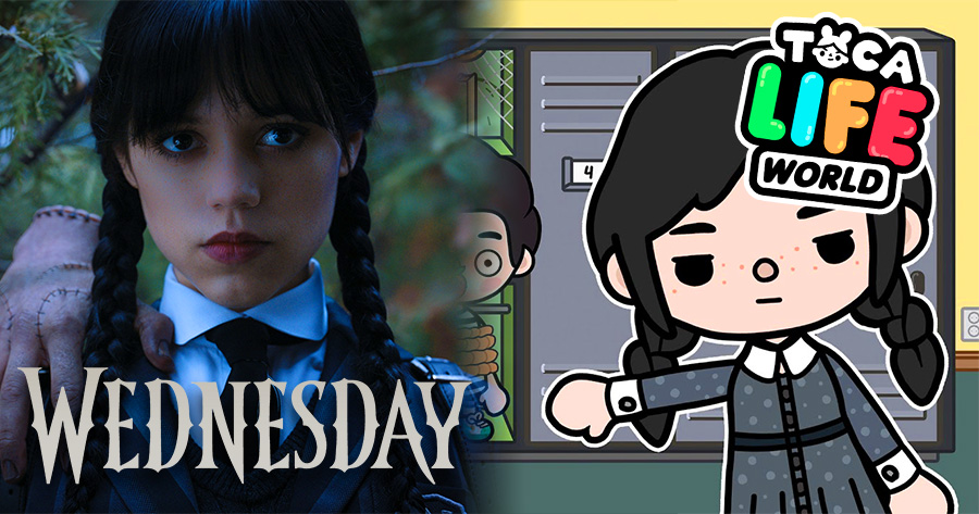 Which "Toca Life" & "Wednesday Addams" Character Are You Combo Of?