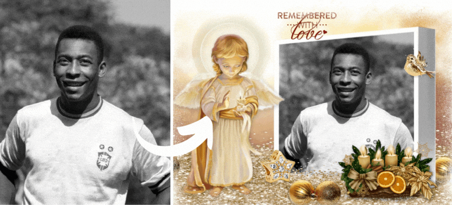 In Loving Memory Photo Card | You Are Remembered With Love