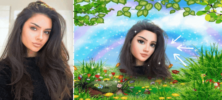 See Your Disney-Style Portrait In The Middle Of This Wonderful Forest ✨