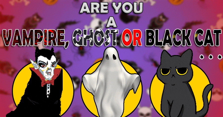 The Quiz Will Discover If You're A Vampire, Ghost, Or A Black Cat