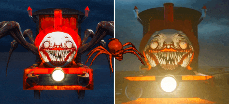 Pick One Of These Choo-Choo Charles Pictures To Reveal Your Creepy %!