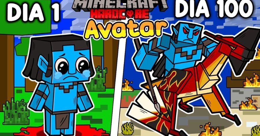 How Many Days Would You Survive As An Avatar In Minecraft?