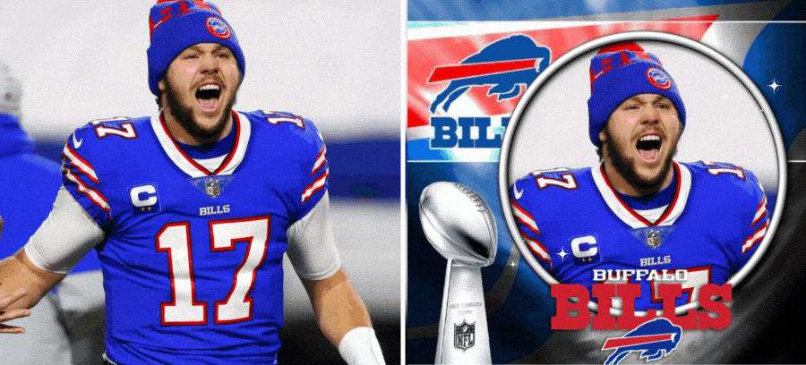 Support Buffalo Bills At Super Bowl 2023 With This Photo Frame! 🏉