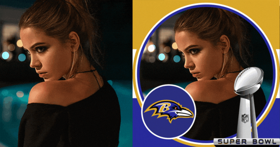 NFL Photo Frames | Create Your Baltimore Ravens Support Photo