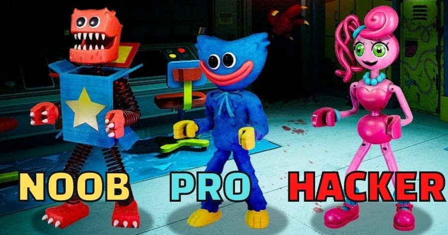 NOOB Vs PRO Vs HACKER: What's Your Game Level In PROJECT: PLAYTIME?