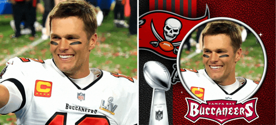 Support Tampa Bay Buccaneers At Super Bowl 2023 With This Photo Frame! 🏉