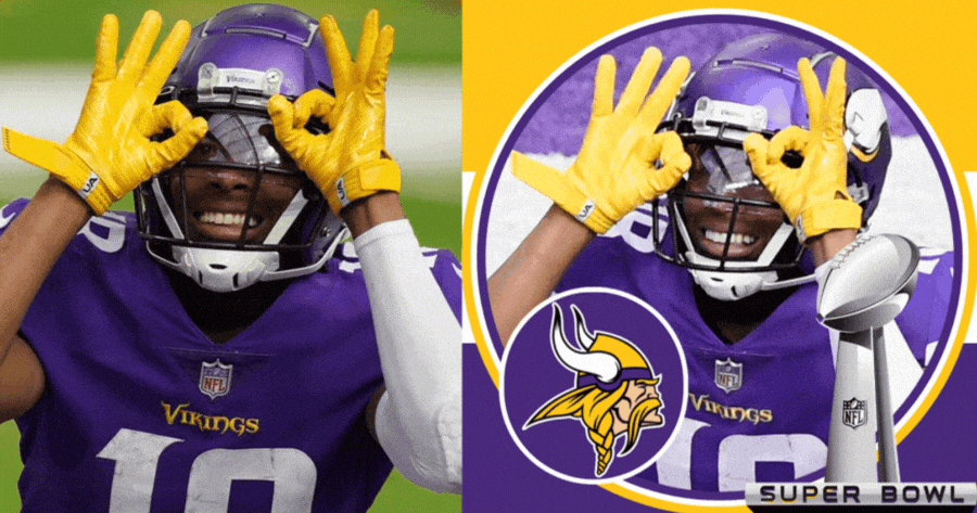 NFL Photo Frames | Create Your Minnesota Vikings Support Photo