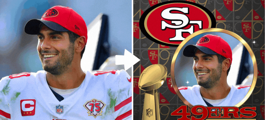 Support San Francisco 49ers At Super Bowl 2023 With This Photo Frame! 🏉