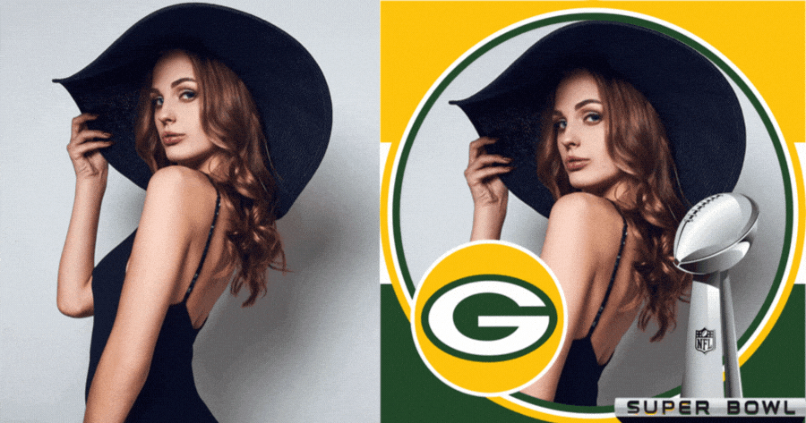 NFL Photo Frames | Create Your Green Bay Packers Support Photo
