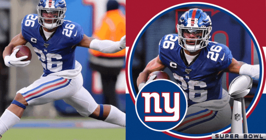 NFL Photo Frames | Create Your New York Giants Support Photo