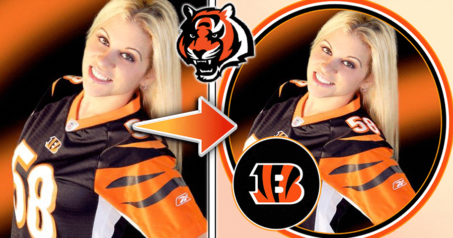 Show The Support For Cincinnati Bengals| NFL Profile Frame