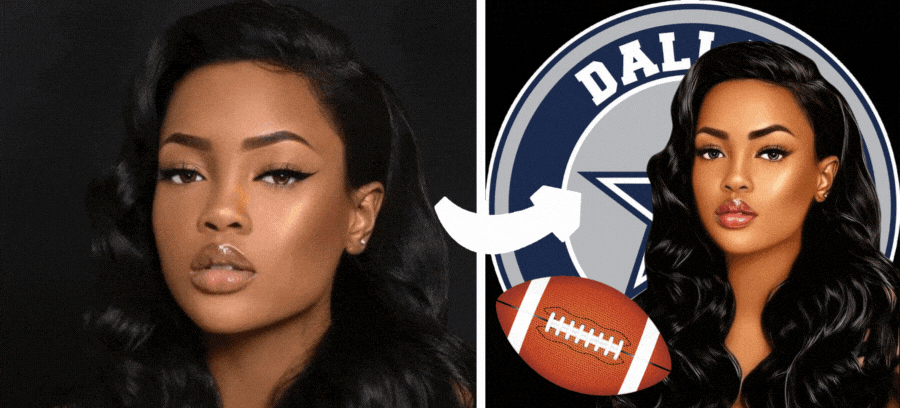 Support Dallas Cowboys At Super Bowl 2023 With This Photo Frame! 🏉