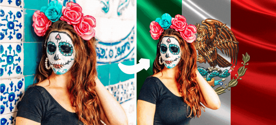Happy Flag Day In Mexico | Add Your Photo On Mexico Flag!