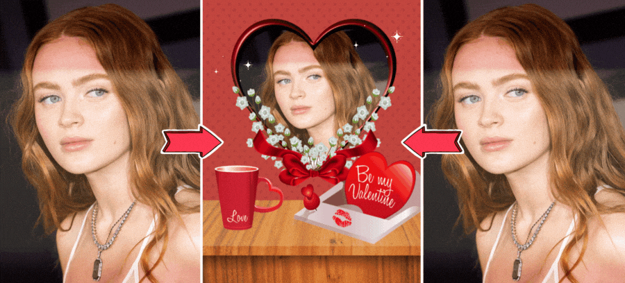 Bitte deinen besonderen Menschen, dein Valentin zu sein, mit diesem Fotorahmen 💌