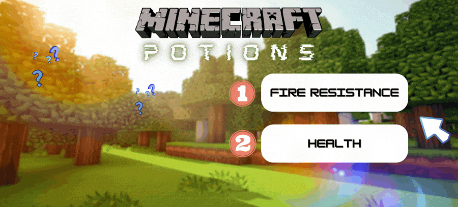 &iquest;Eres Todo Un Pro Del Minecraft? Confirmalo Nombrando Todas Estas Pociones De Manera Correcta
