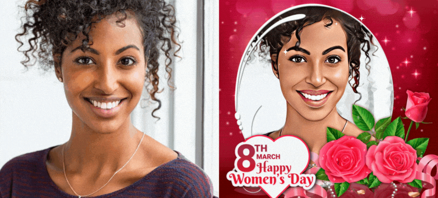 Get Your Women&rsquo;s Day Cartoon Avatar For This March 8th!