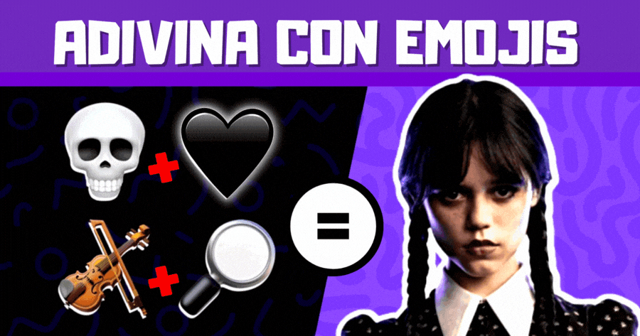 &iexcl;Adivina Los Personajes De Merlina Con Emojis! &iquest;Listo Para El Desaf&iacute;o?