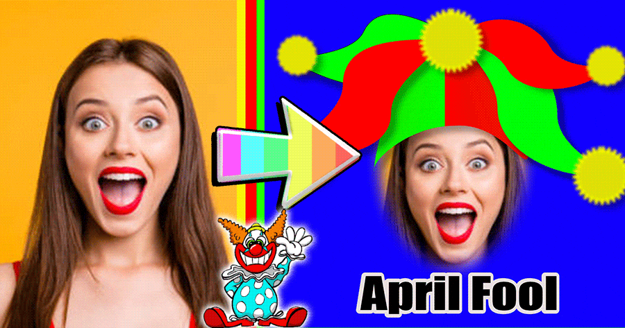 Happy April Fool's Day |Add Your Photo With The Funny Frame 🤡