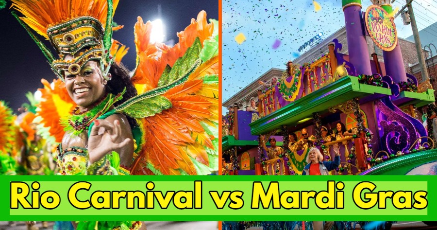 Carnival In Brazil Or Mardi Gras In New Orleans?