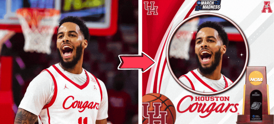 Get Your Avatar Supporting Houston Cougars In NCAA March Madness 2023