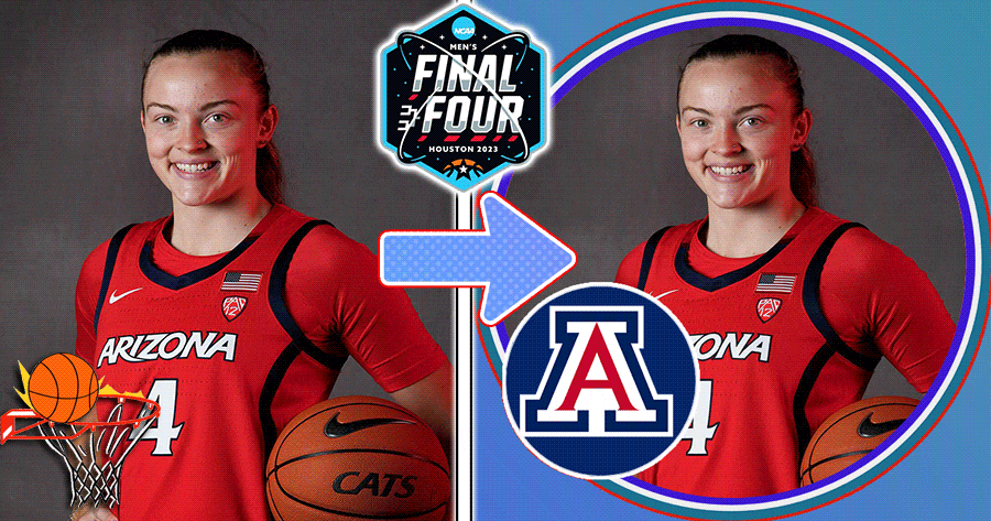Show The Support For Arizona Wildcats | NCAA Profile Frame