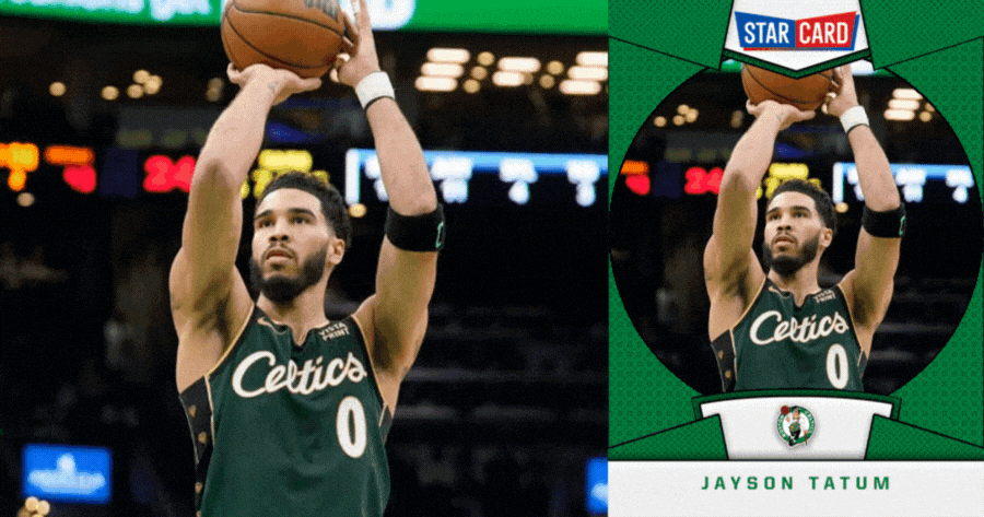 Creat Your Boston Celtics NBA Player Card