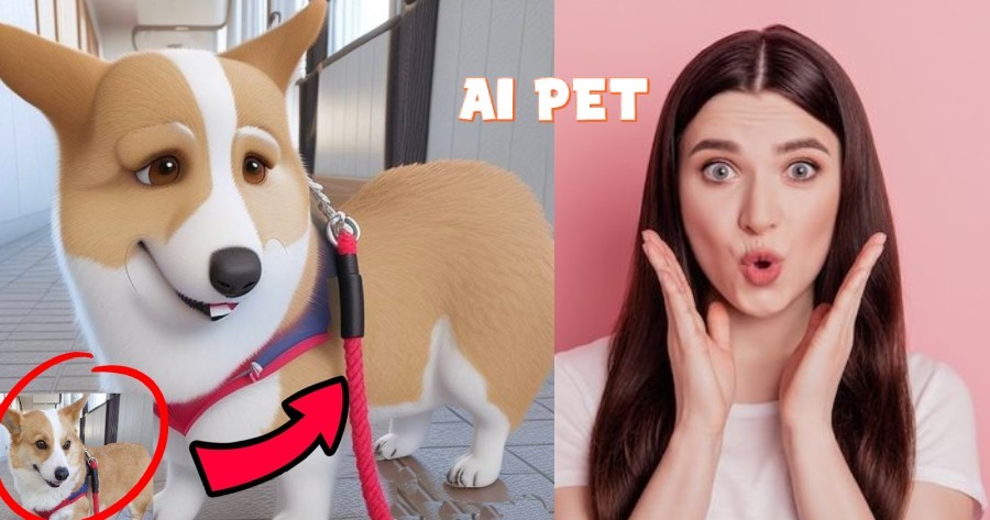 Show Your Pet Some Love With AI Animal Frame!🐶