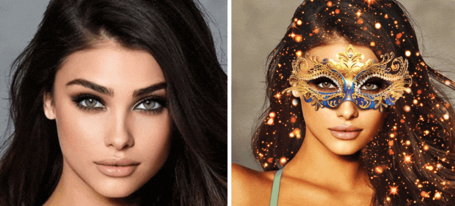 Happy Carnival | Wear A Carnival Mask By Using This Effect!