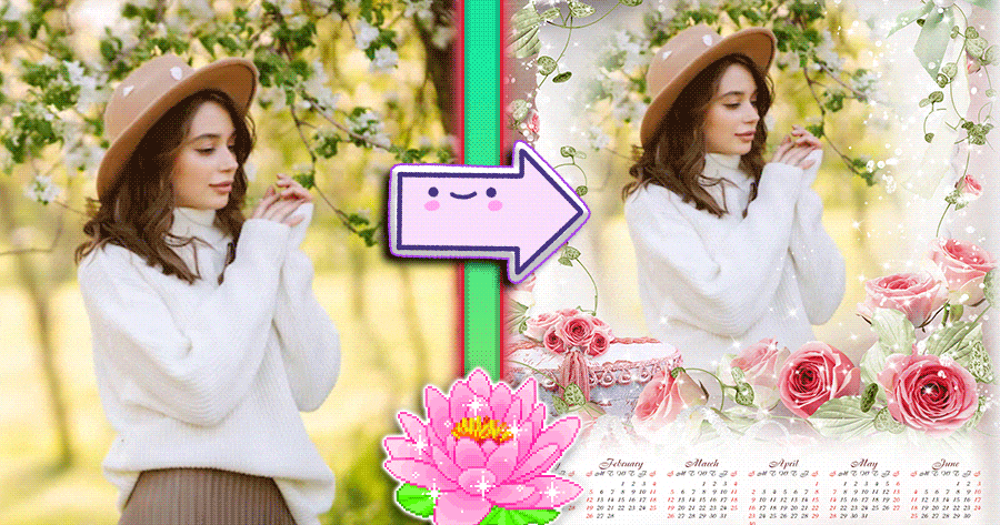 Get Your Own Beautiful Flower Photo Calendar 2023