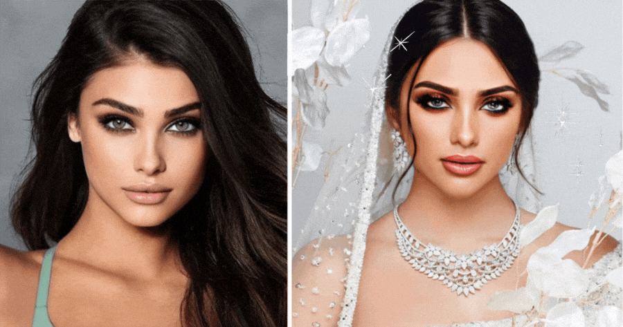 🔥 Effet IA | &Agrave; quoi ressembleriez-vous avec un maquillage de mari&eacute;e d'inspiration arabe ?