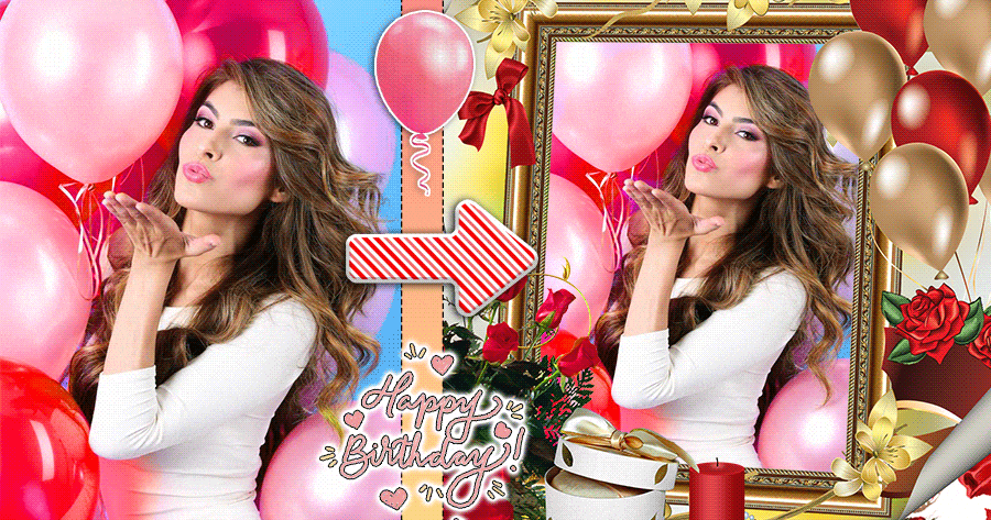 Celebrate Your Birthday By Creating Your Photo Frame!🎈