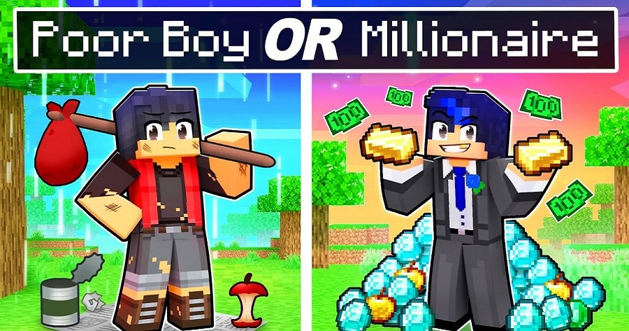 Which Will You Choose In Aphmau: The POOR BOY Or The MILLIONAIRE?