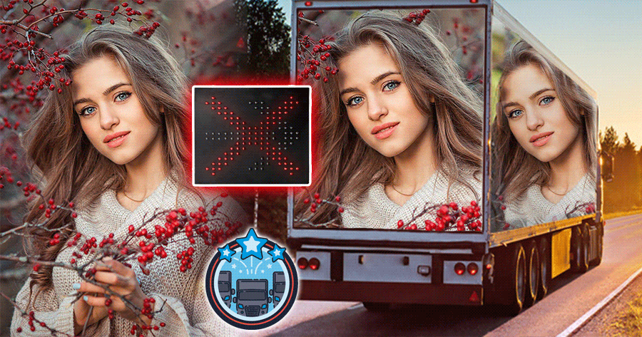 Enjoy Your Travel Time With The Truck Photo Frame
