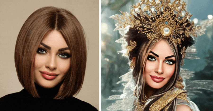 🔥 Effet IA | Transformez-vous en une d&eacute;esse grecque gr&acirc;ce &agrave; l'IA !