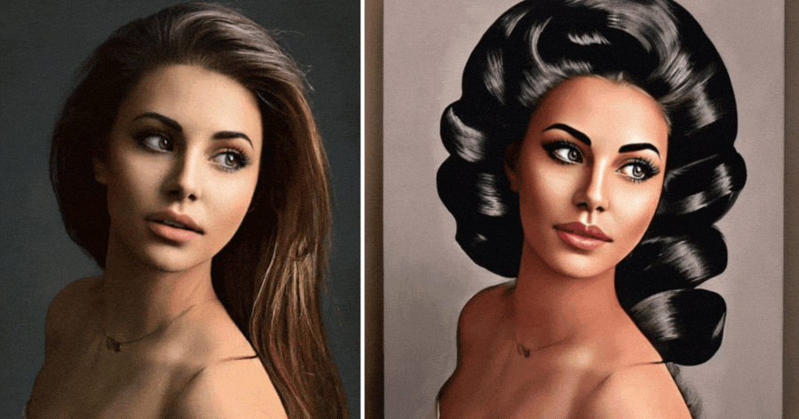 🔥 AI Effect | Transform Your Photo Into Old-Fashioned Style