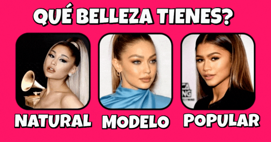 &iquest;Qu&eacute; Tipo De Belleza Tienes? (Natural, Est&aacute;ndar, Modelo, Popular)