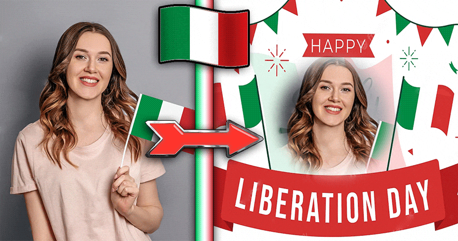 Happy Italian Liberation Day! Celebrate The Freedom With This Filter!
