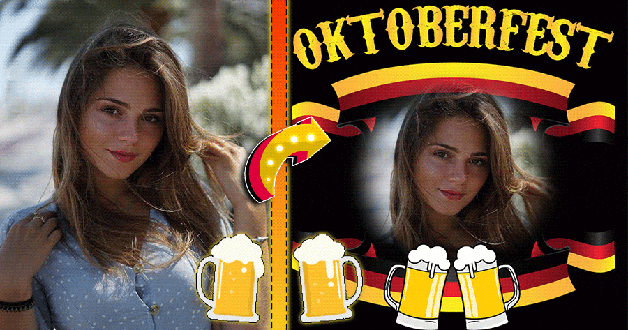 Cheers! Celebrate The German Beer Day Festival With This Frame 🍻