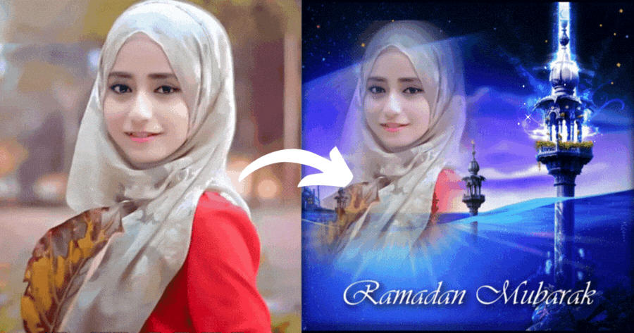 🌙 Ramadan Mubarak |  Kỉ niệm Ramadan với bức ảnh của ri&ecirc;ng bạn