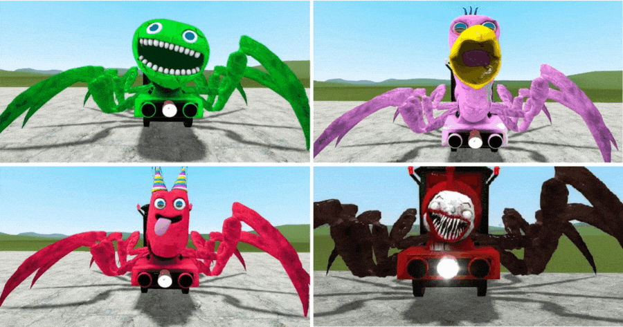 Who Shows Your True Color In CHOO CHOO CHARLES X GARTEN OF BANBAN Crossover?