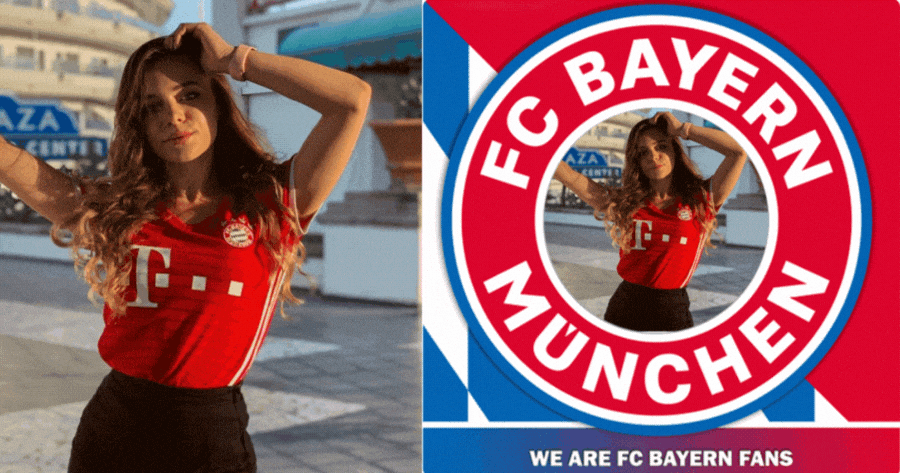 Khung ảnh Bayern M&uuml;nchen: Ủng hộ đội b&oacute;ng của bạn