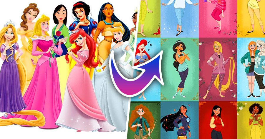 Get Your Modern Disney Princess Look