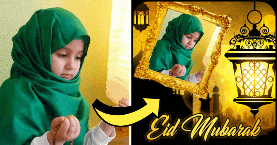 🕌 Eid Al-Fitr: comemore com nosso impressionante efeito fotogr&aacute;fico